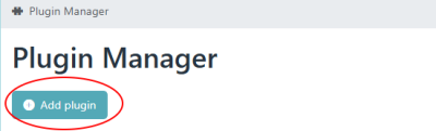 Hochladen der Plugin-Datei im Plugin-Manager